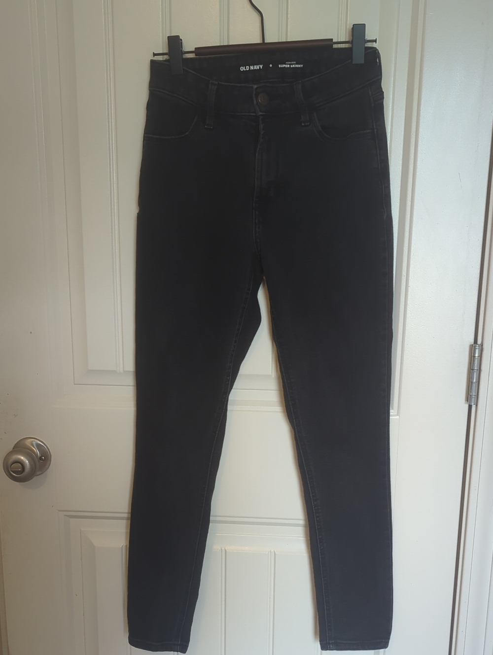 Old Navy Black Super Skinny Jeans for Women Size 0